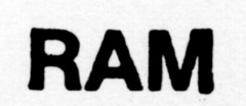 RAM Logo (DPMA, 11.12.1979)