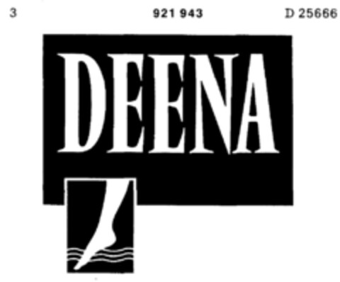 DEENA Logo (DPMA, 19.05.1971)