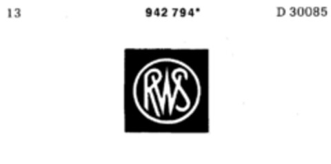 RWS Logo (DPMA, 06.02.1976)