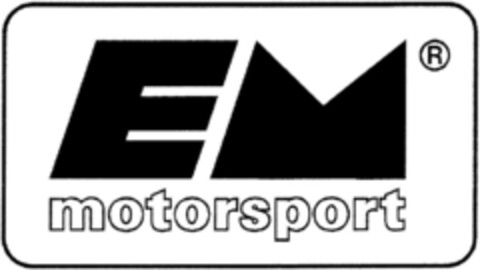 EM motorsport Logo (DPMA, 08/26/1993)