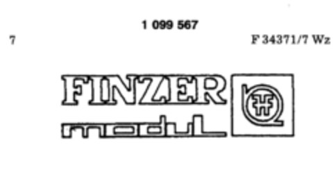 FINZER modul Logo (DPMA, 30.04.1986)