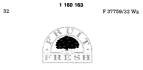 FRUIT  AND FRESH Logo (DPMA, 19.07.1989)