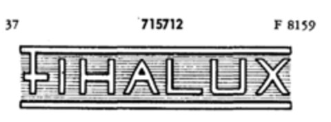 FIHALUX Logo (DPMA, 19.09.1957)