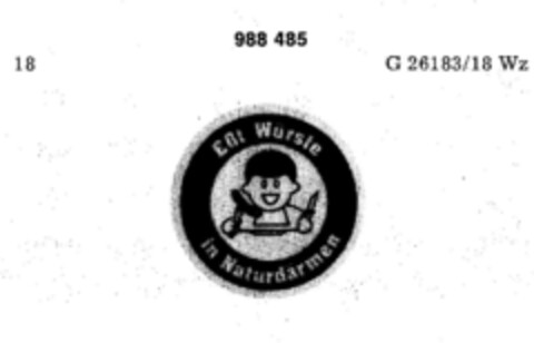 Eßt Würste in Naturdärmen Logo (DPMA, 08/04/1978)