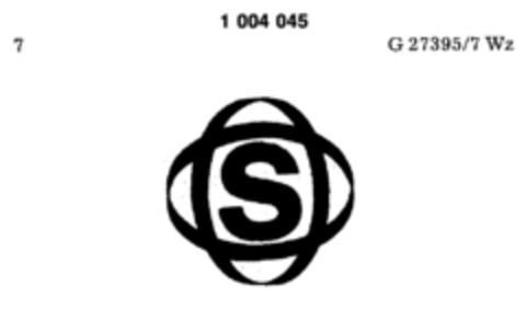 S Logo (DPMA, 07.09.1979)