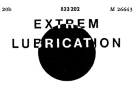 EXTREM LUBRICATION Dawn Logo (DPMA, 13.09.1966)