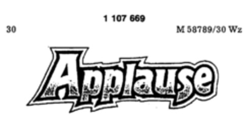 Applause Logo (DPMA, 25.06.1986)