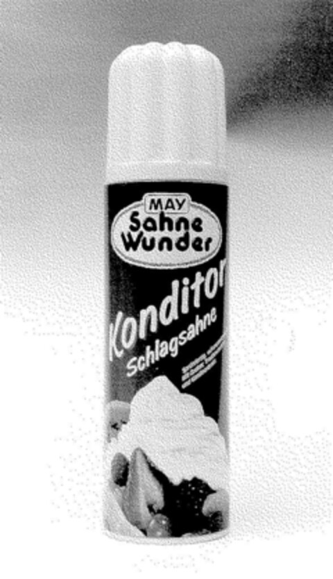 MAY Sahnewunder Konditor Schlagsahne Logo (DPMA, 29.09.1993)