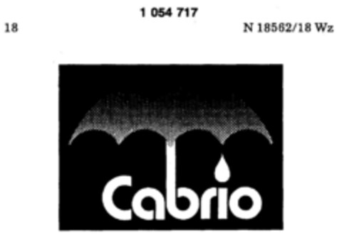 Cabrio Logo (DPMA, 20.04.1983)