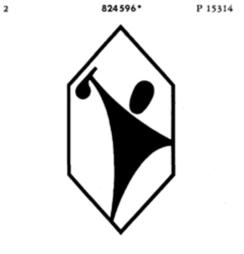 824596 Logo (DPMA, 10.02.1966)