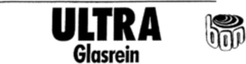 ULTRA Glasrein bon Logo (DPMA, 08.08.1992)