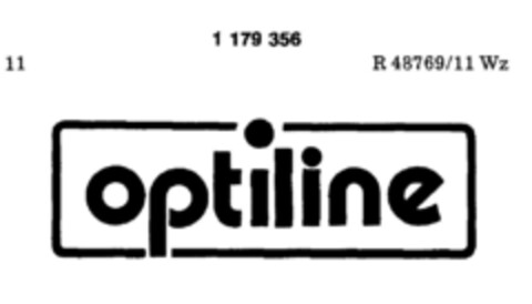 optiline Logo (DPMA, 11/29/1989)