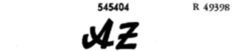 AZ Logo (DPMA, 04/16/1941)
