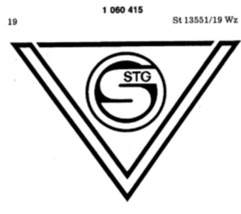 STG Logo (DPMA, 07/04/1983)