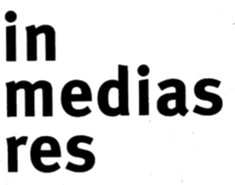 in medias res Logo (DPMA, 01.02.2000)