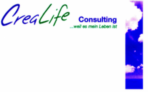 CreaLife Consulting ...weil es mein Leben ist Logo (DPMA, 10/04/2000)