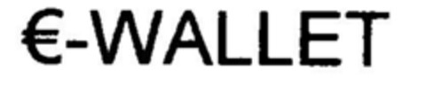 E-WALLET Logo (DPMA, 20.02.2001)