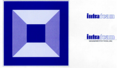 intrateam MANAGEMENTENTWICKLUNG Logo (DPMA, 07/25/2001)