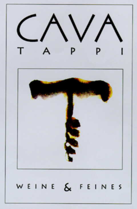 CAVA TAPPI WEINE & FEINES Logo (DPMA, 26.11.2001)