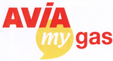 AVIA my gas Logo (DPMA, 13.11.2008)