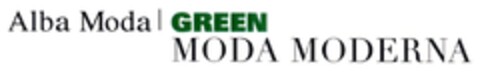 Alba Moda GREEN MODA MODERNA Logo (DPMA, 27.11.2008)