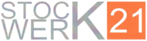 STOCKWERK 21 Logo (DPMA, 06.08.2009)