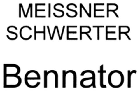 MEISSNER SCHWERTER Bennator Logo (DPMA, 10/23/2009)