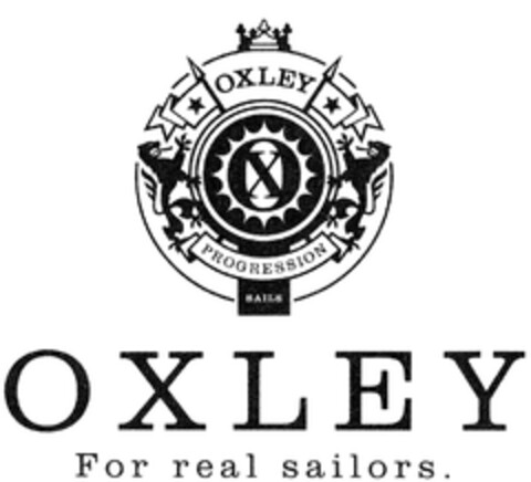 O X L E Y For real sailors. Progression sails Logo (DPMA, 30.10.2009)