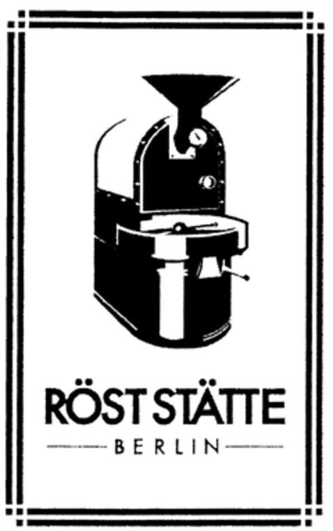 RÖST STÄTTE BERLIN Logo (DPMA, 06/15/2011)