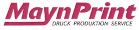 MaynPrint DRUCK PRODUKTION SERVICE Logo (DPMA, 06.10.2011)