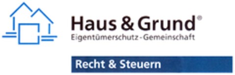 Haus & Grund Eigentümerschutz-Gemeinschaft Recht & Steuern Logo (DPMA, 18.10.2011)