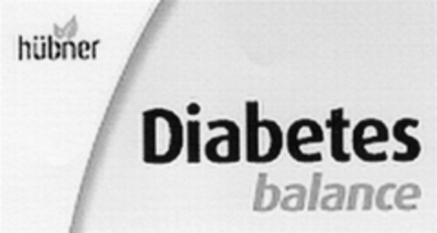 hübner Diabetes balance Logo (DPMA, 12/12/2011)