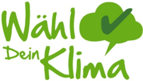 Wähl-Dein-Klima Logo (DPMA, 08/21/2013)