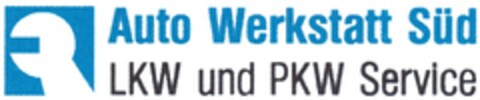 Auto Werkstatt Süd LKW und PKW Service Logo (DPMA, 10.04.2014)