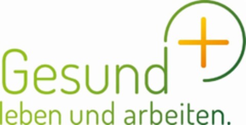 Gesund leben und arbeiten. Logo (DPMA, 05/18/2018)