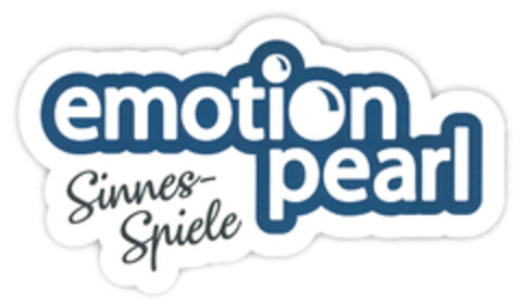 emotion pearl Sinnes- Spiele Logo (DPMA, 10/29/2019)