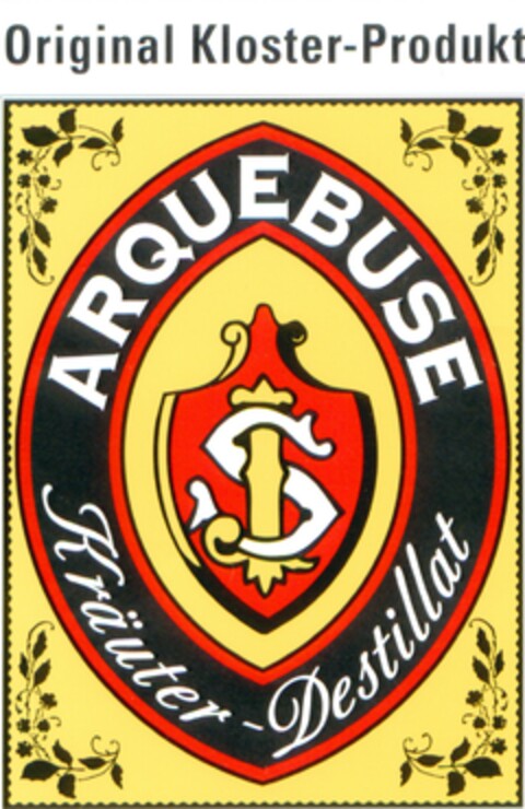 ARQUEBUSE Kräuter-Destillat Logo (DPMA, 07/10/2019)