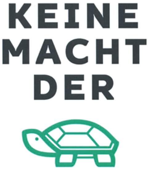KEINE MACHT DER Logo (DPMA, 03.07.2021)
