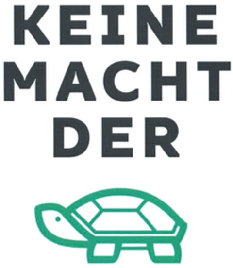 KEINE MACHT DER Logo (DPMA, 07/03/2021)