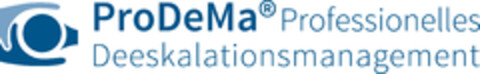 ProDeMa Professionelles Deeskalationsmanagement Logo (DPMA, 05.08.2022)