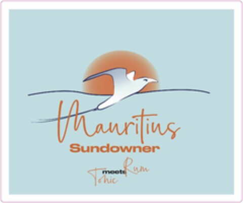 Mauritius Sundowner Tonic meets Rum Logo (DPMA, 12.08.2022)