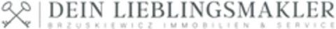 DEIN LIEBLINGSMAKLER BRZUSKIEWICZ IMMOBILIEN & SERVICE Logo (DPMA, 03/28/2024)