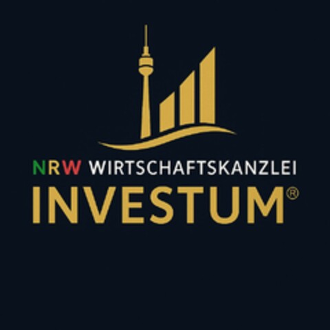 NRW WIRTSCHAFTSKANZLEI INVESTUM Logo (DPMA, 03.07.2025)
