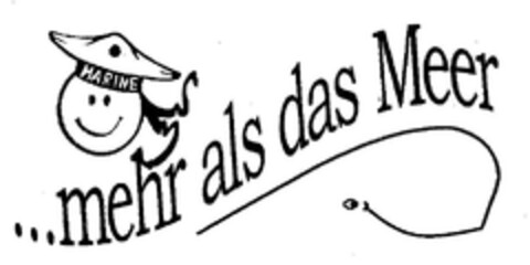 MARINE ... mehr als das Meer Logo (DPMA, 14.02.2003)