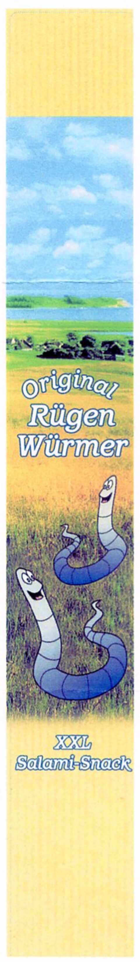 Original Rügen Würmer XXL Salami-Snack Logo (DPMA, 16.04.2004)