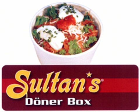 Sultan*s Döner Box Logo (DPMA, 31.03.2005)