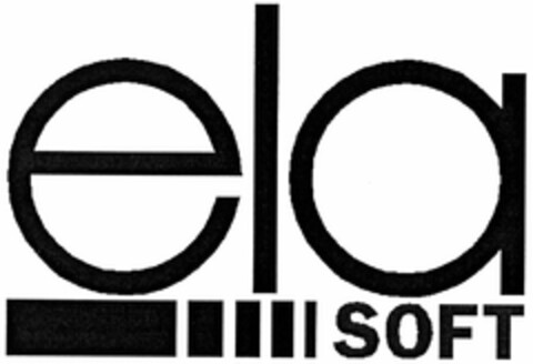 ela SOFT Logo (DPMA, 09.05.2005)