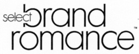 select brand romance Logo (DPMA, 10.08.2005)