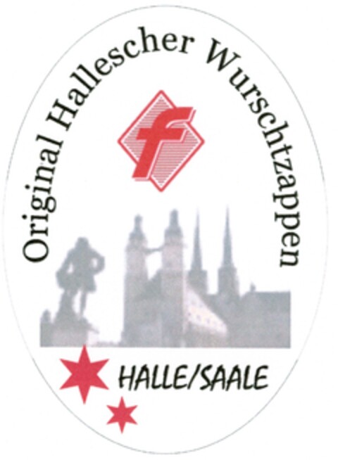 Original Hallescher Wurschtzappen Logo (DPMA, 03.05.2006)