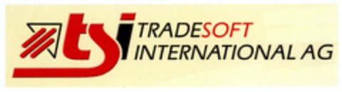tsi TRADESOFT INTERNATIONAL AG Logo (DPMA, 16.05.2006)